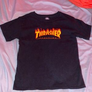 Youth Black Thrasher T-Shirt